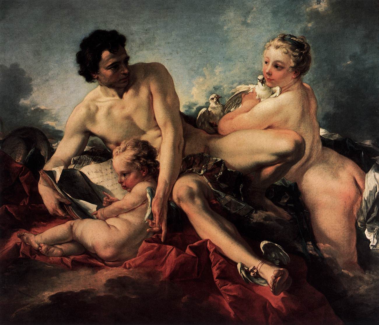 The Education of Cupid by BOUCHER, François