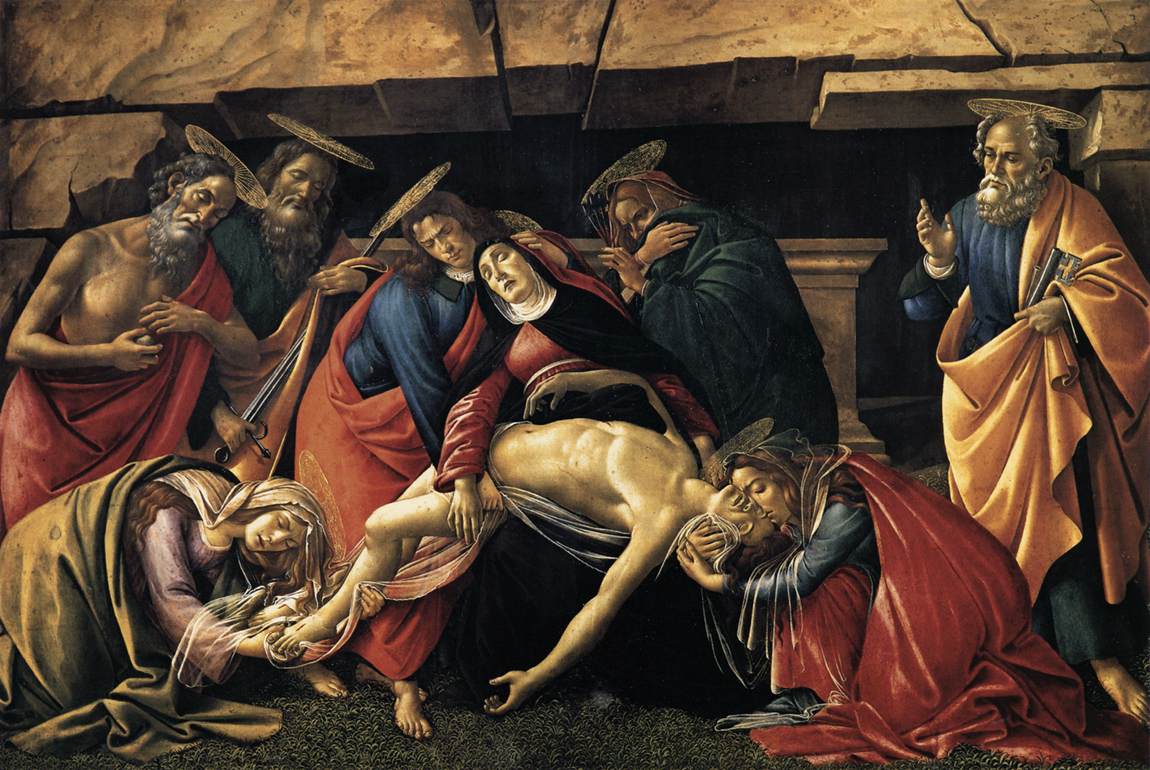 Lamentation over the Dead Christ with Saints by