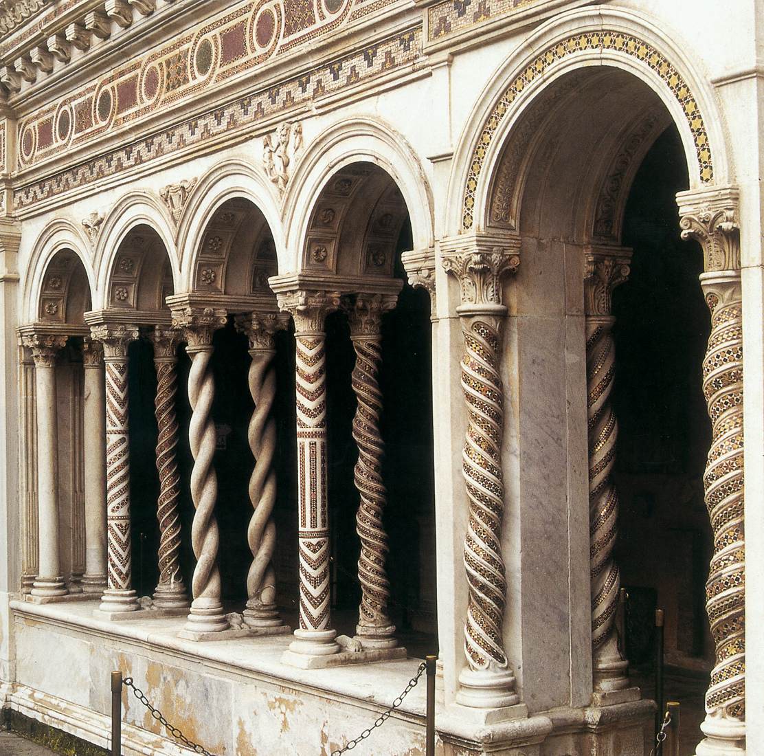 Cloister gallery by VASSALLETTO, Pietro