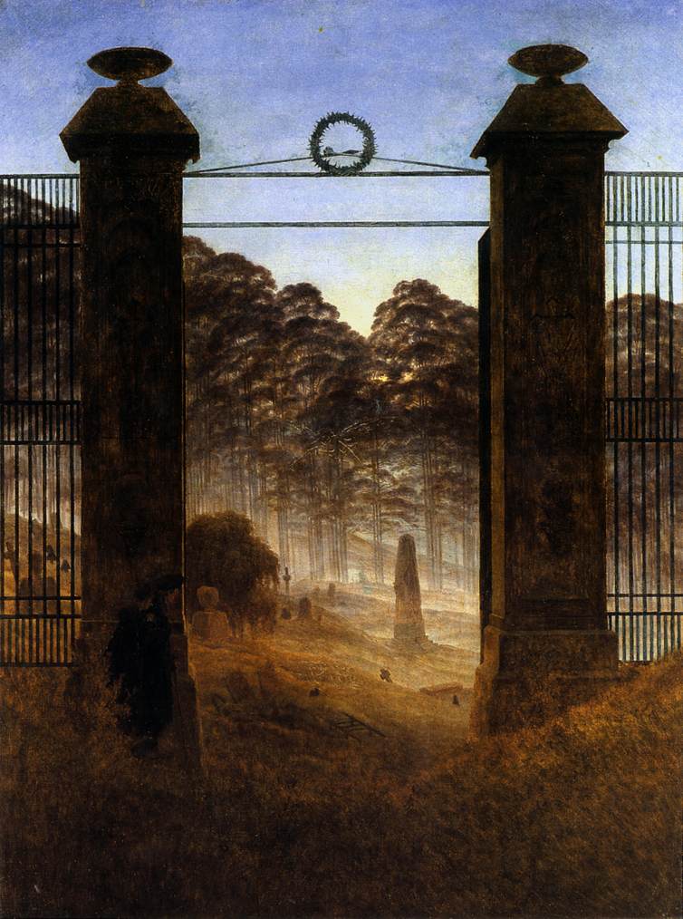 The Cemetery Entrance by