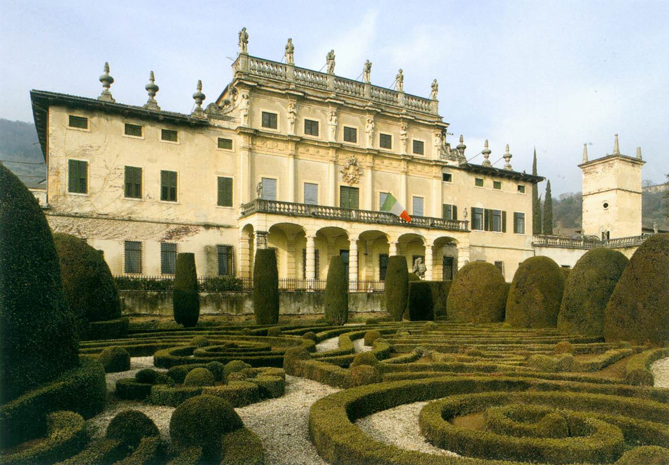 Villa Allegri: Façade by BIANCHI, Giovanni Battista