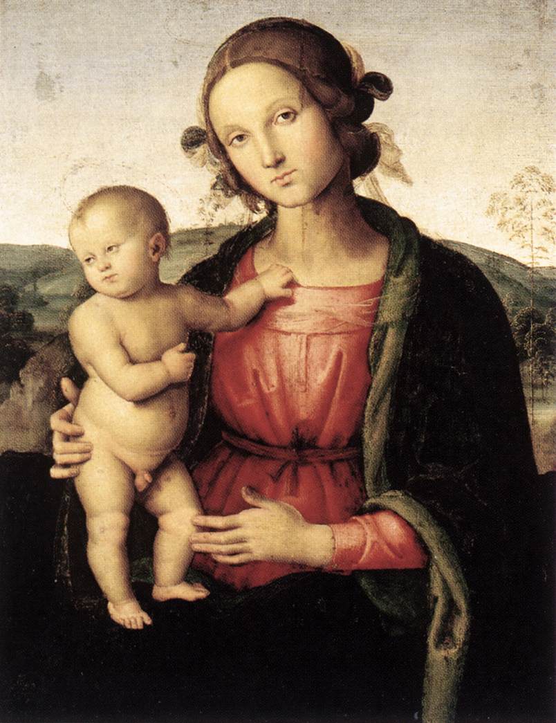 Madonna and Child by PERUGINO, Pietro