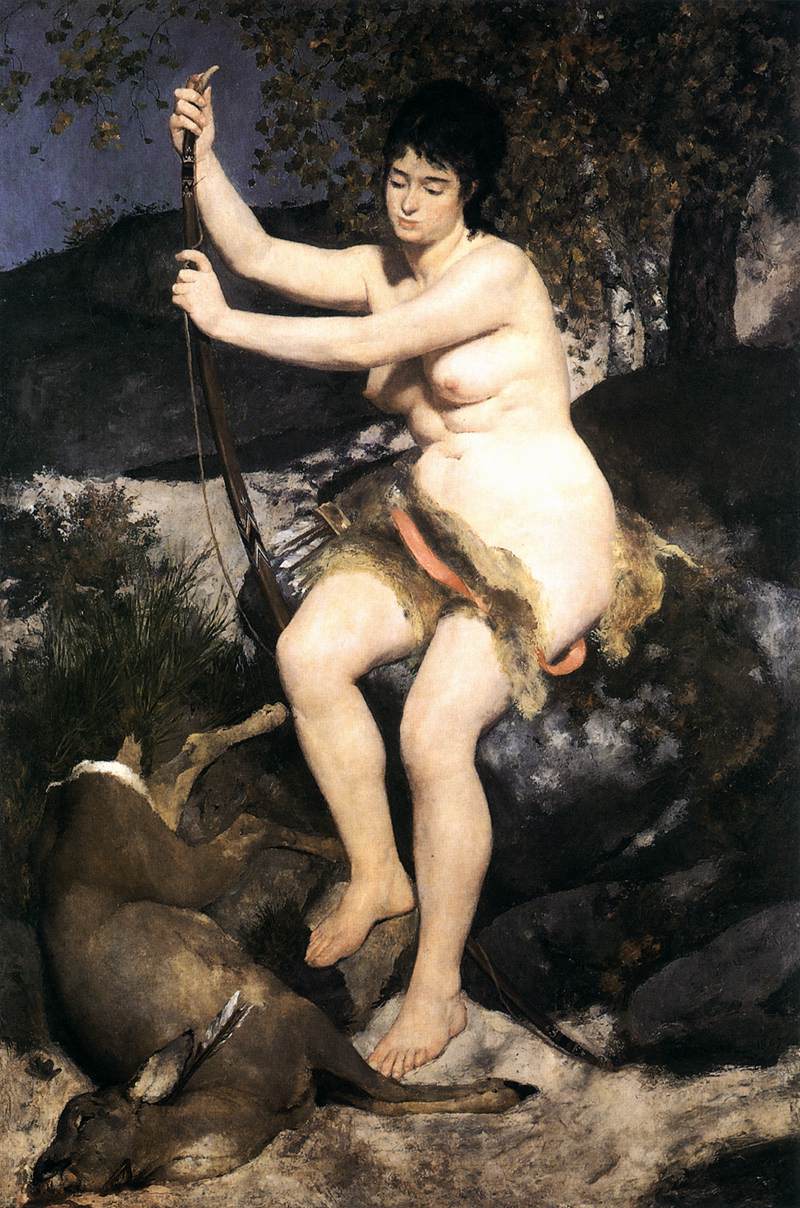 Diana by RENOIR, Pierre-Auguste