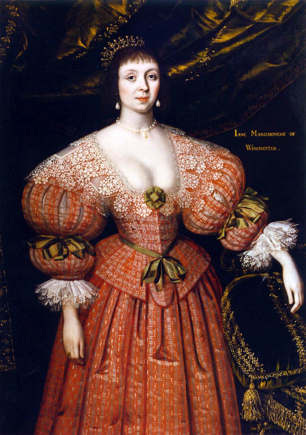 Portrait of Jane, Countess of Winchester by JACKSON, Gilbert