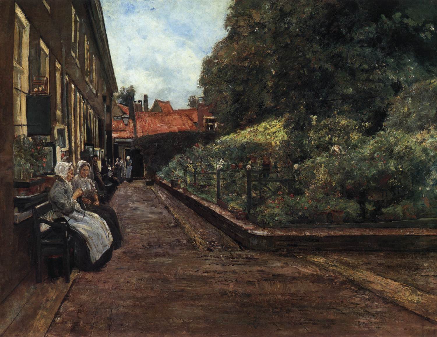 Stevenstift in Leiden by LIEBERMANN, Max