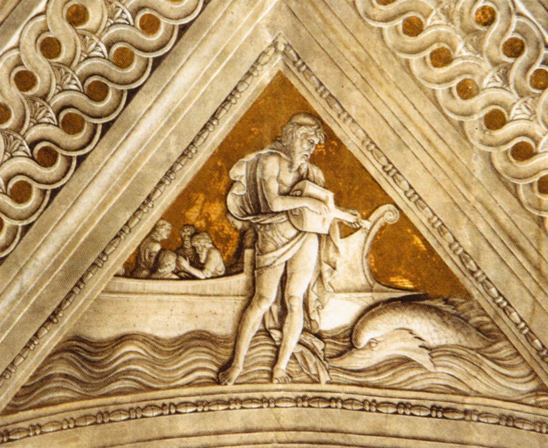 Ceiling decoration (detail) by