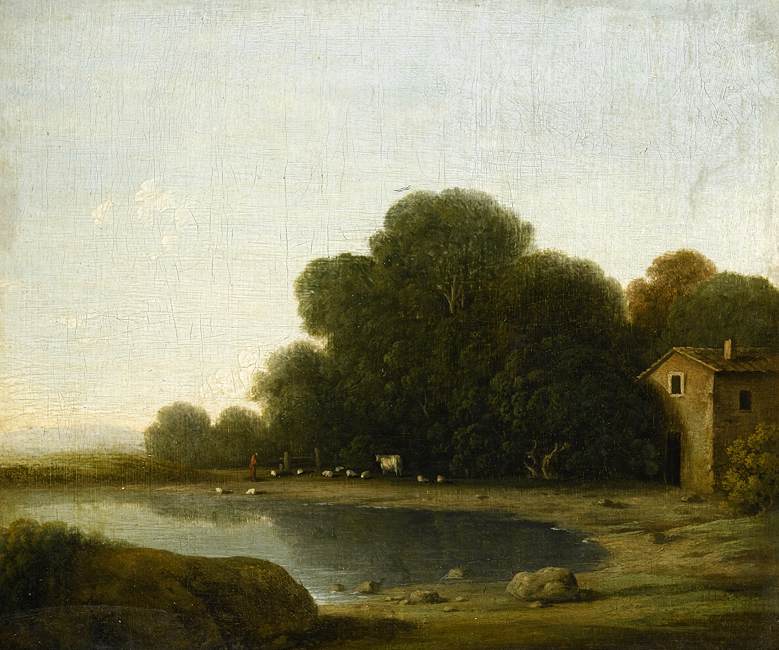 Landscape with a Herdsman by