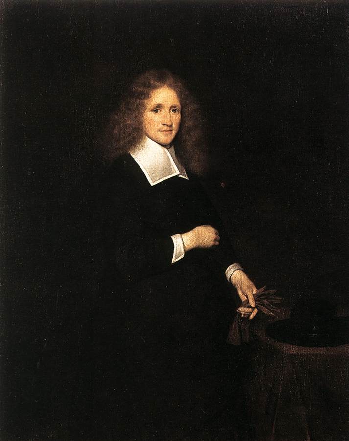 Portrait of a Young Man by TERBORCH, Gerard