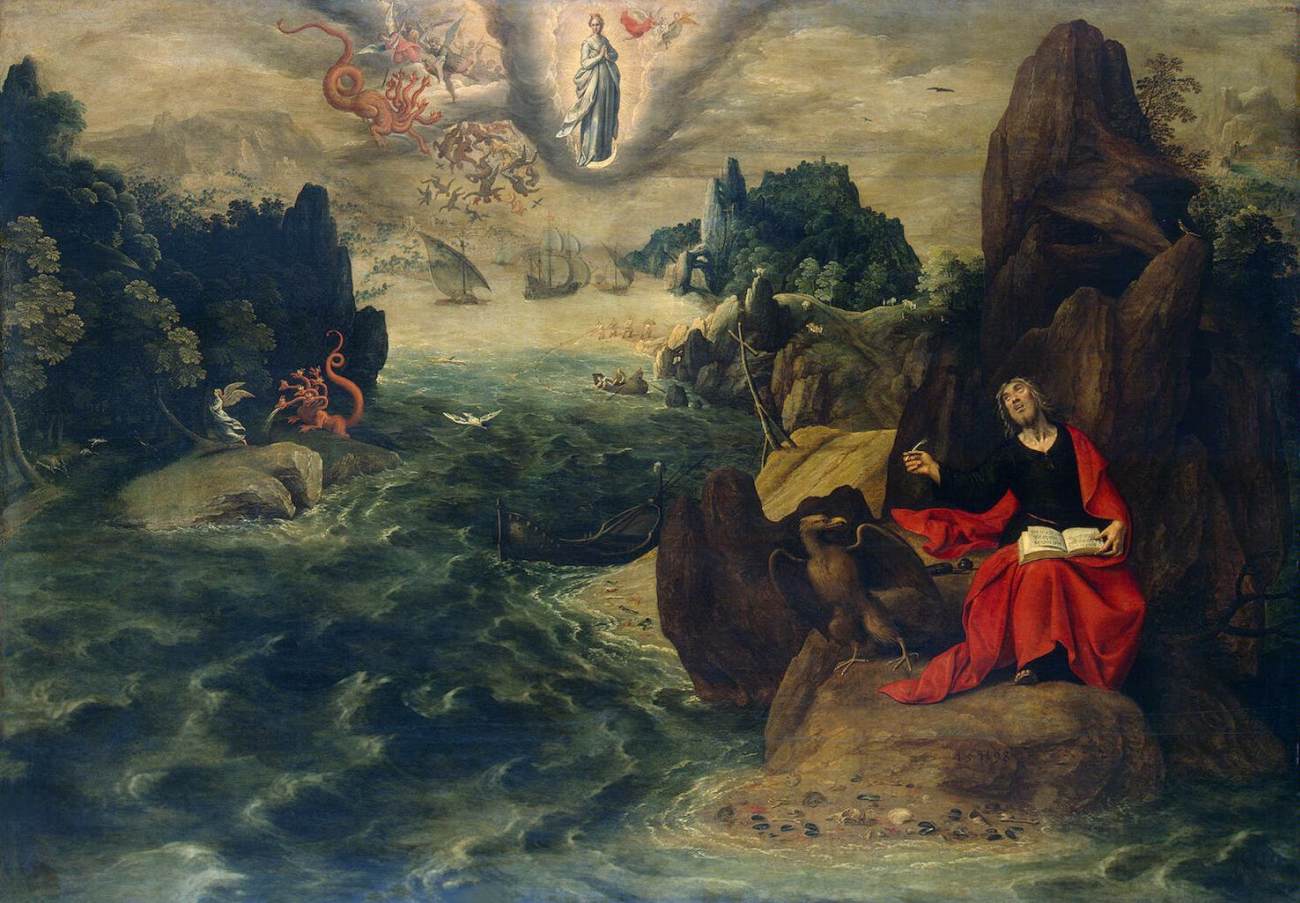 Landscape with St John the Evangelist at Patmos by