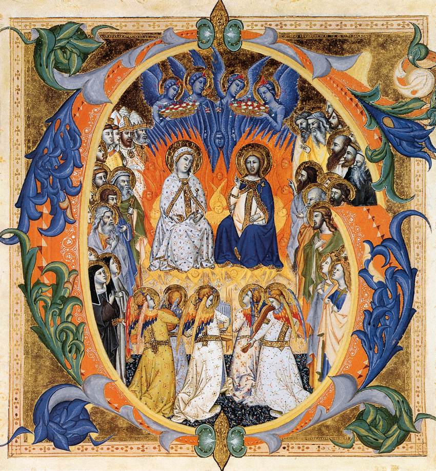 Gradual from Santa Maria degli Angeli (Folio 155v) by GHERARDUCCI, Don Silvestro dei