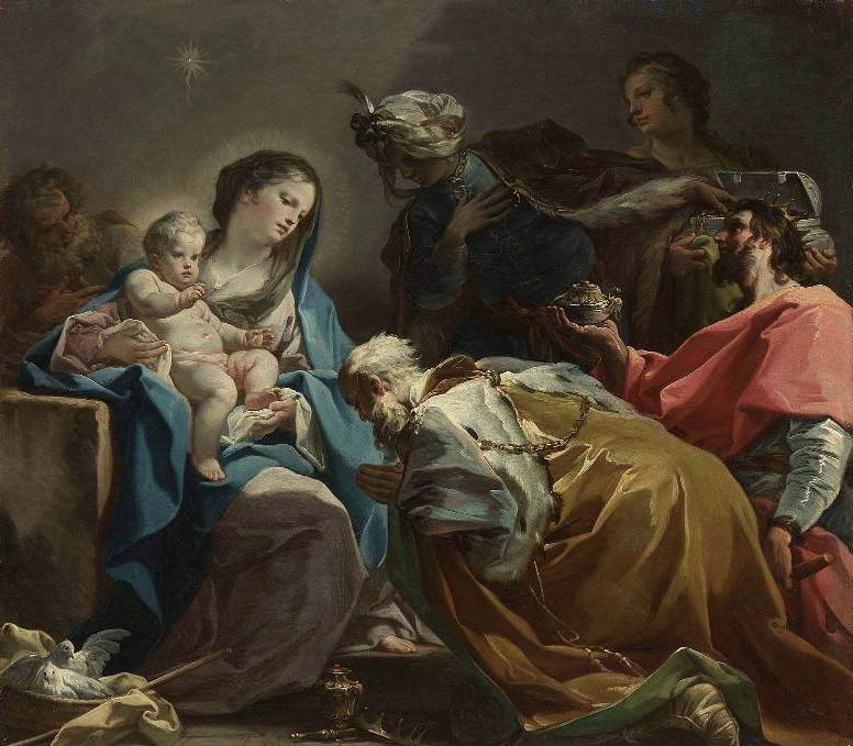 Adoration of the Magi by GIAQUINTO, Corrado