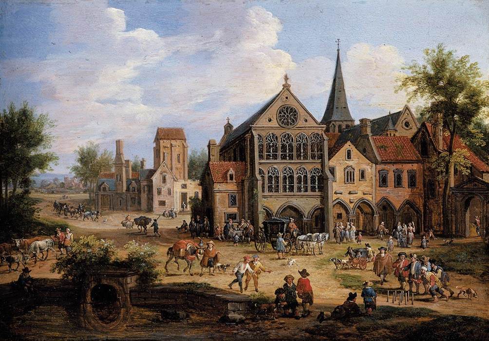 A Town Scene by BOUT, Pieter