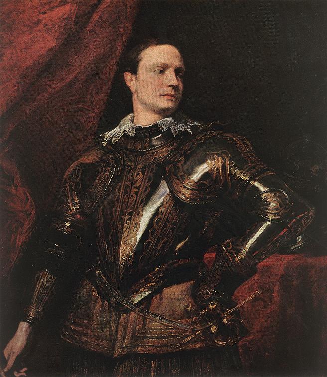 Portrait of a Young General by DYCK, Sir Anthony van