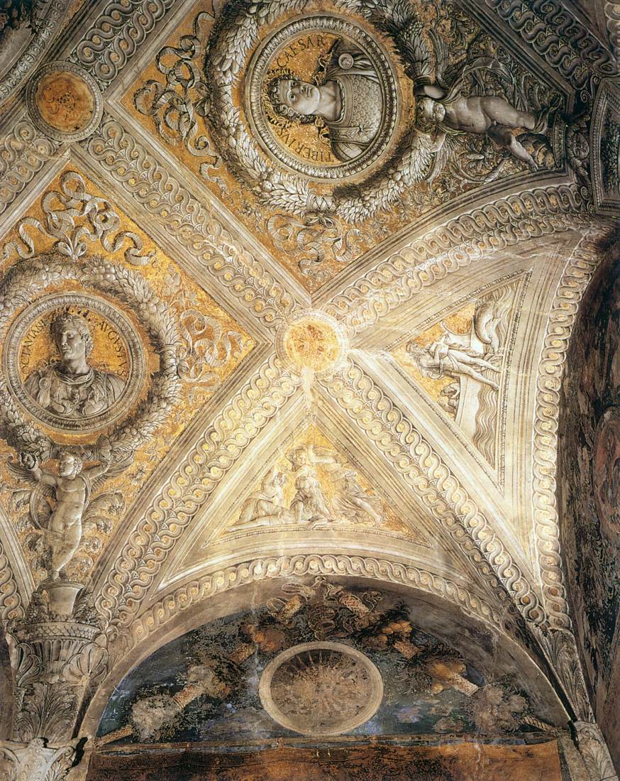 Ceiling (detail) by MANTEGNA, Andrea