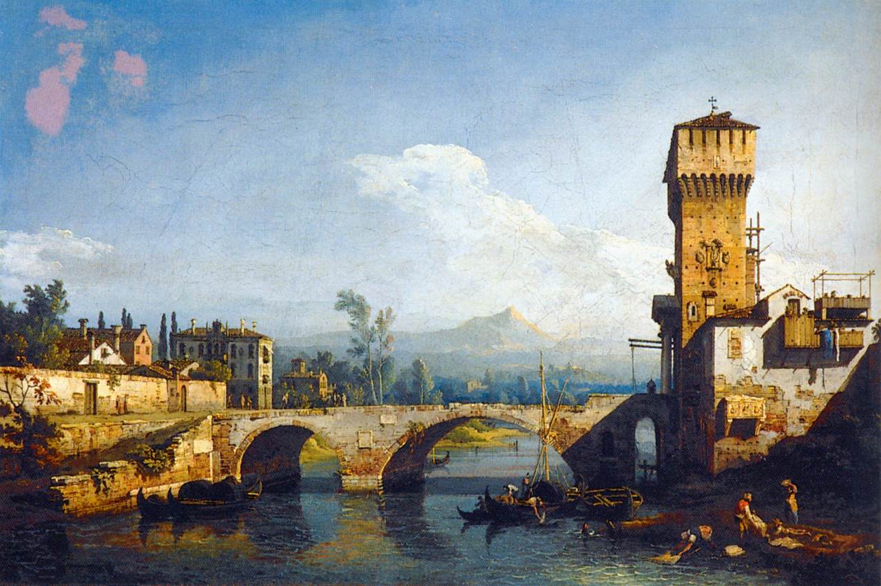 Capriccio Padovano by BELLOTTO, Bernardo