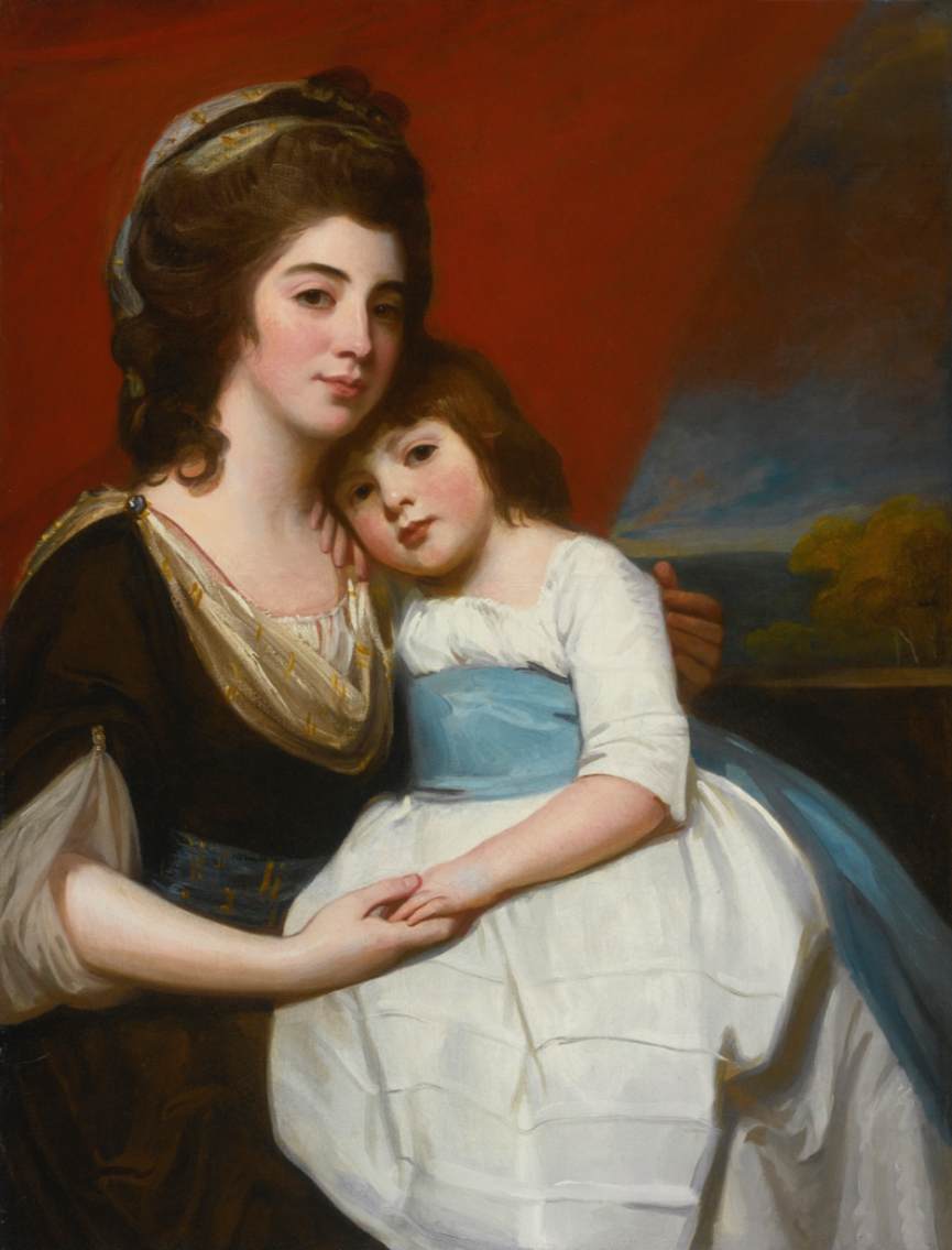 Portrait of Lady Georgiana Smyth and her Son by