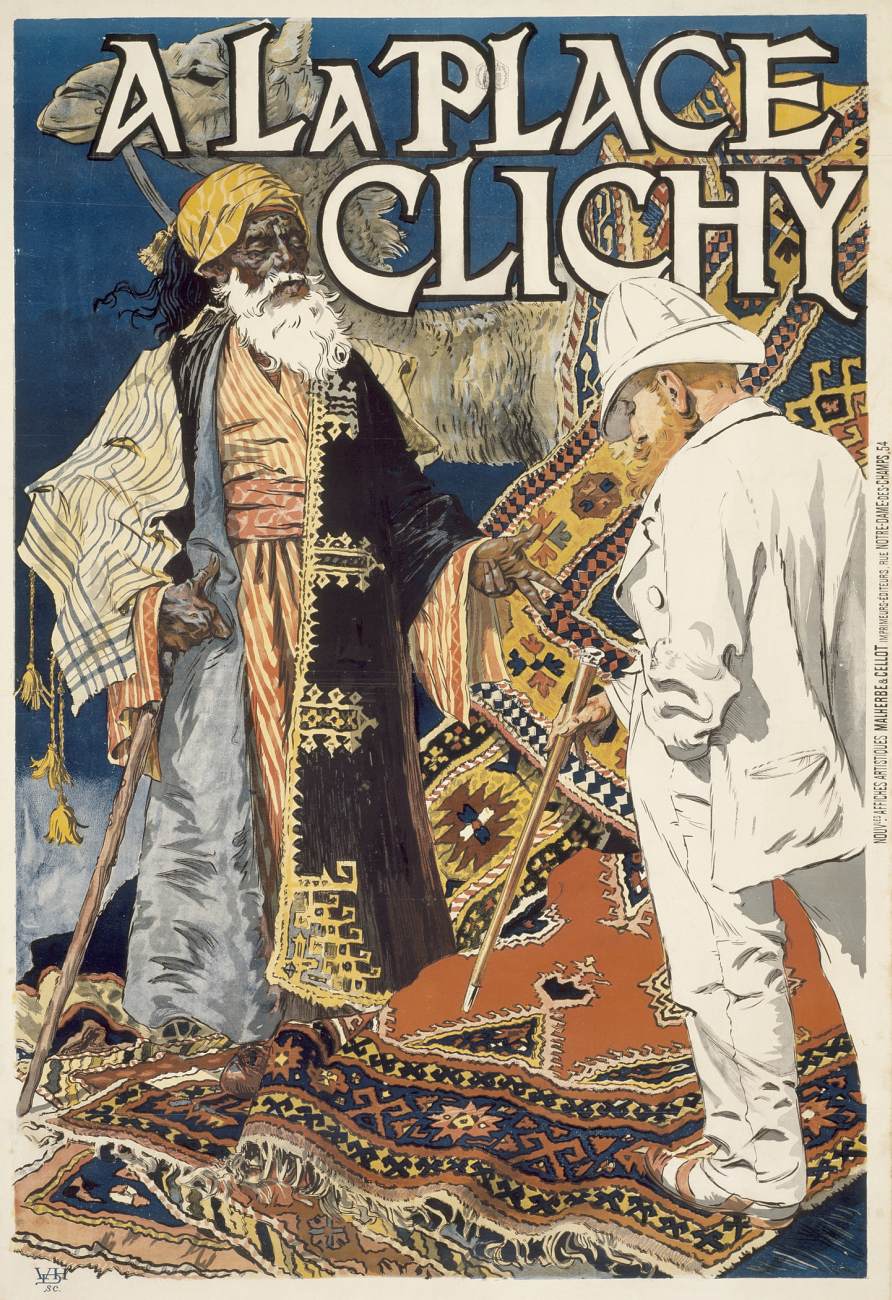 A la Place Clichy by GRASSET, Eugène-Samuel