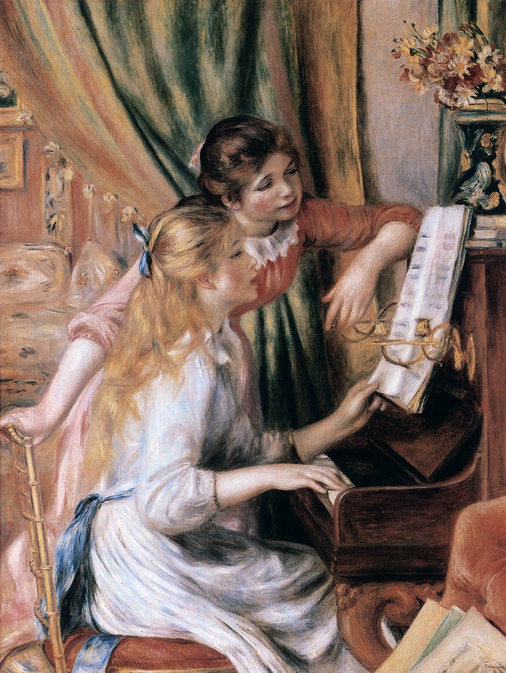 Girls at the Piano by NOORT, Adam van