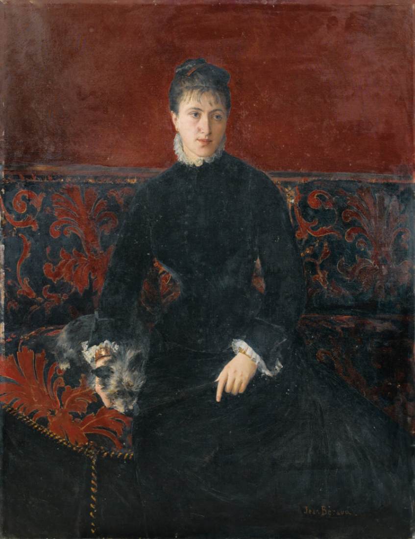 Portrait of Reine Bourdais by BÉRAUD, Jean