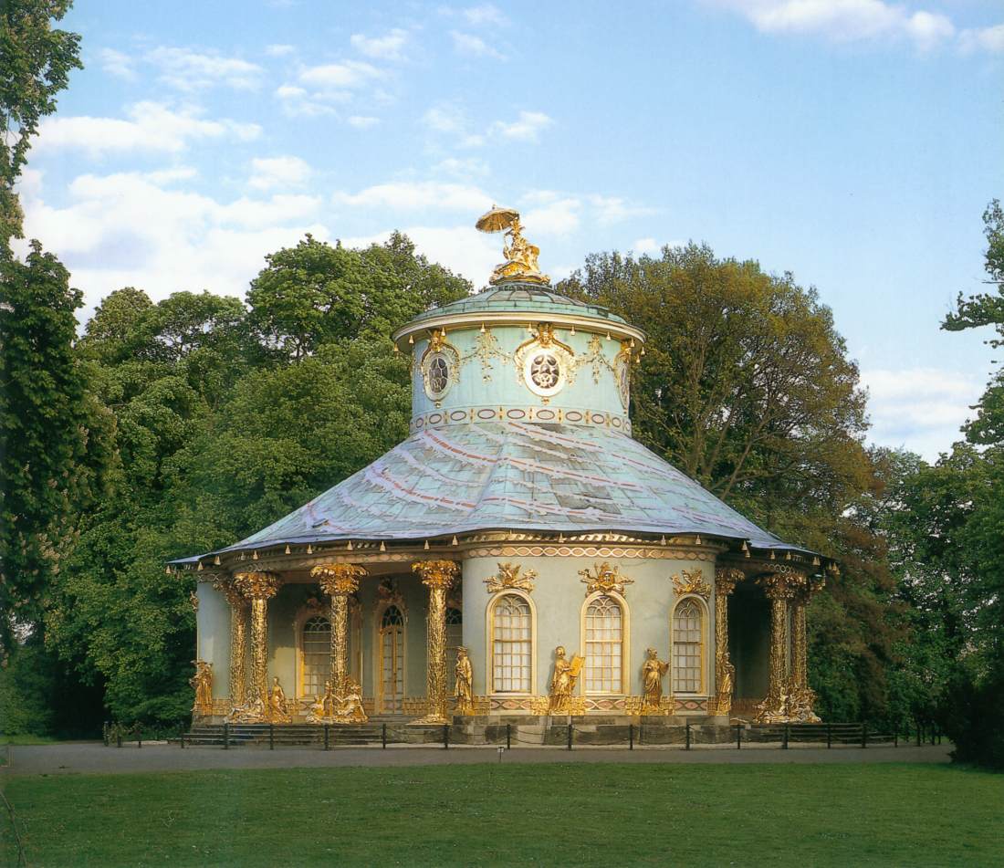 Chinese Tea House by BÜRING, Johann Gottfried