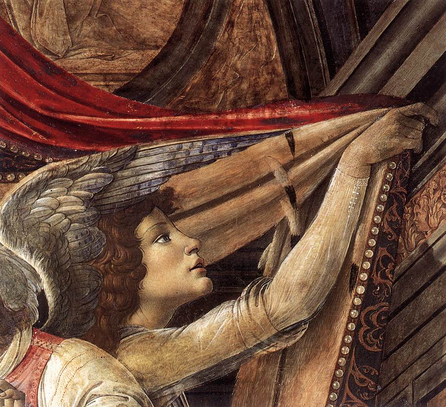 Pala di San Barnaba (detail) by BOTTICELLI, Sandro