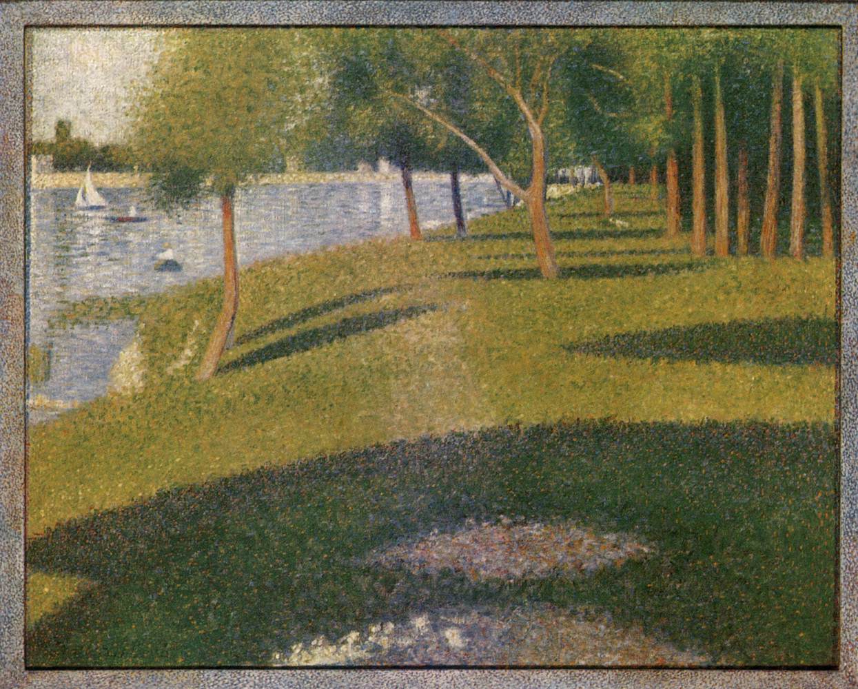 L'Ile de la Grande Jatte by SEURAT, Georges