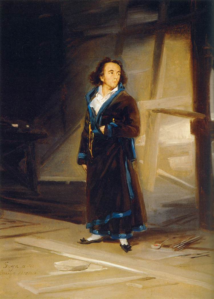 Portrait of Asensio Juliá by GOYA Y LUCIENTES, Francisco de