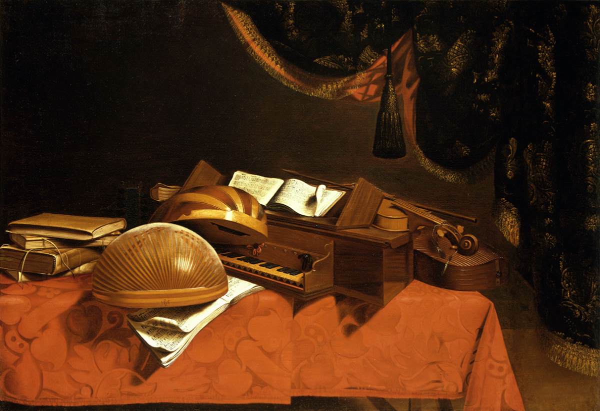 Still-Life with Musical Instruments by