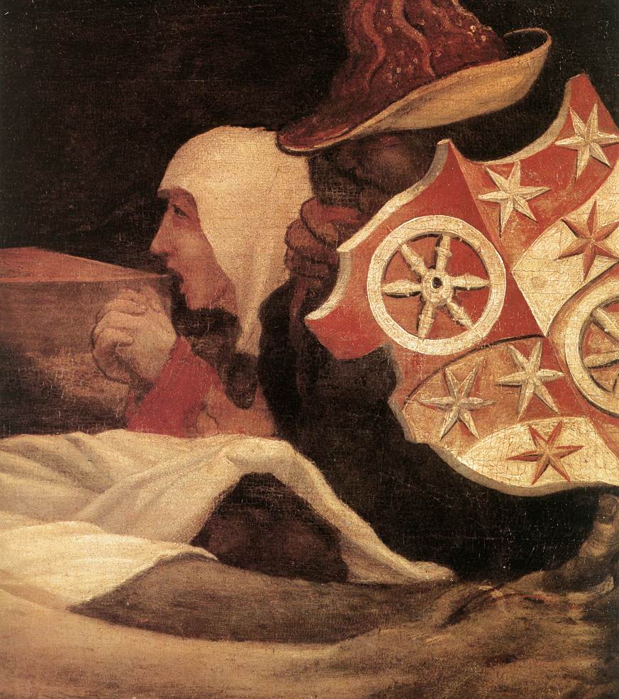 Lamentation of Christ (detail) by GRÜNEWALD, Matthias