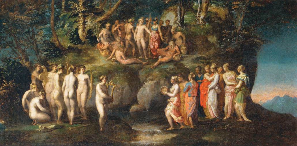 The Contest of the Pierides by