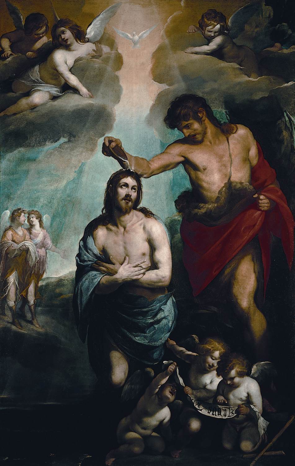 Baptism of Christ by BORZONE, Luciano