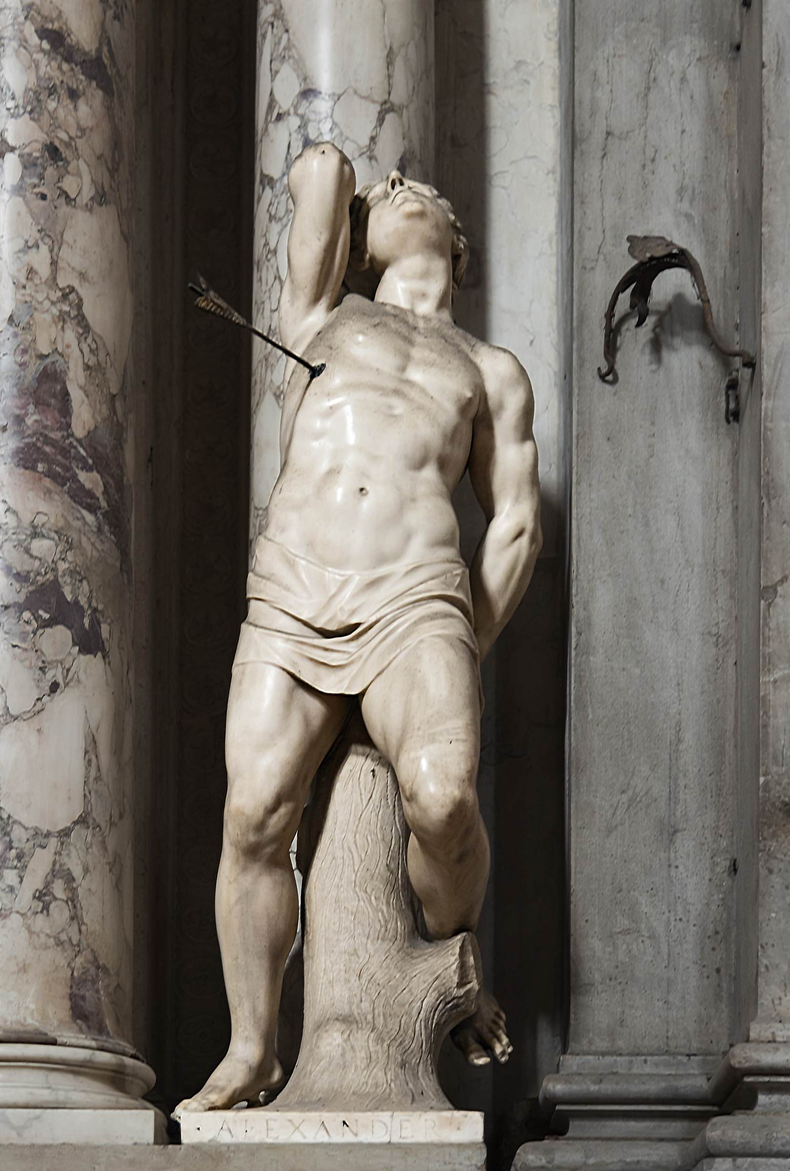 St Sebastian by