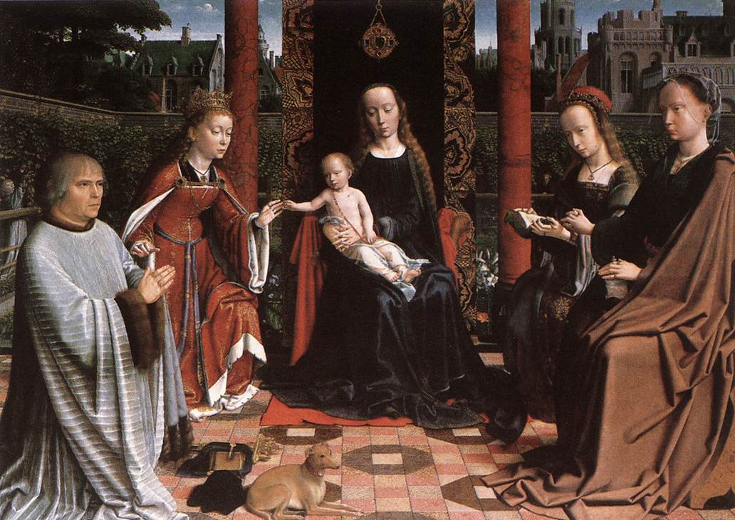 The Mystic Marriage of St Catherine by