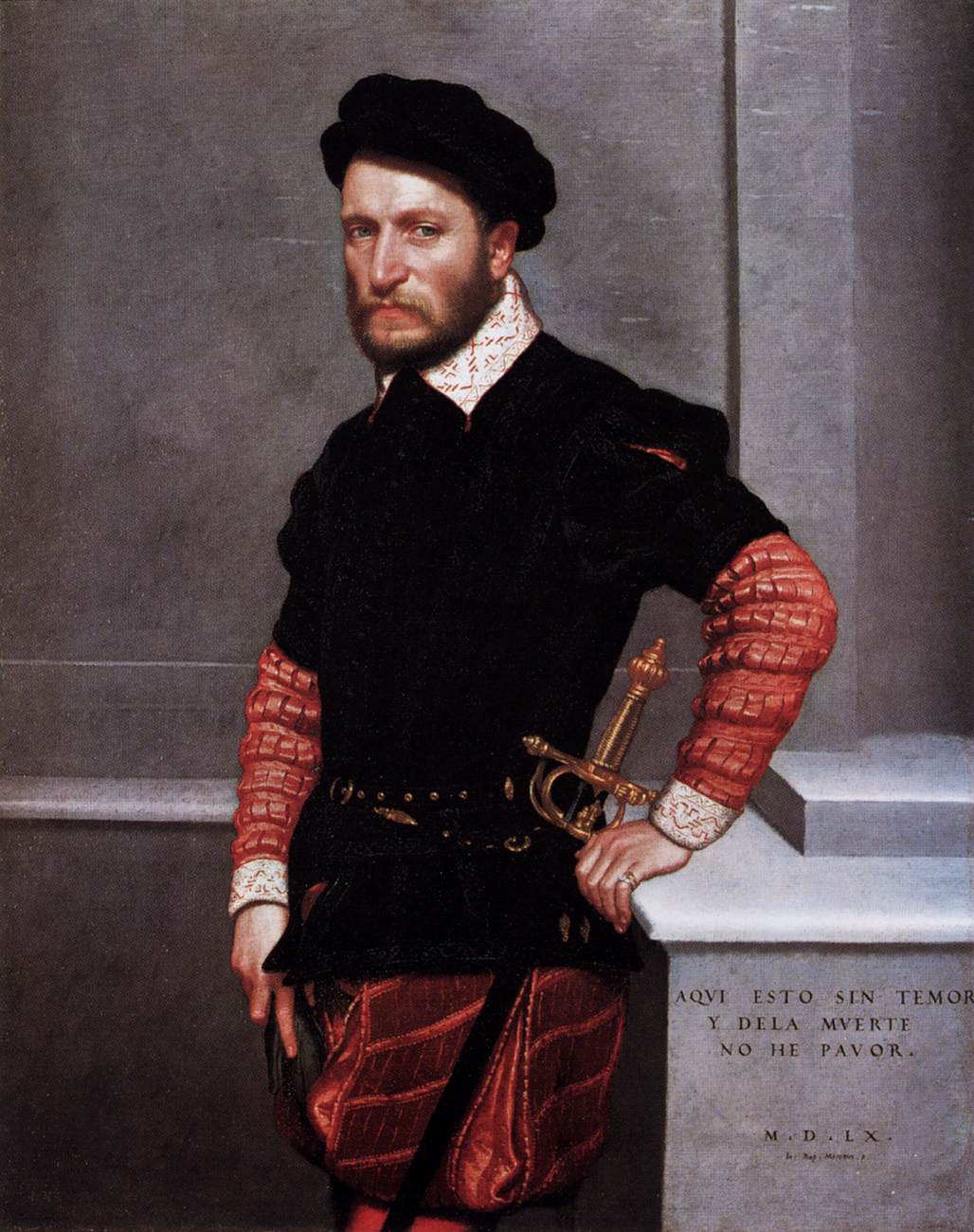 Portrait of Don Gabriel de la Cueva, later Duke of Alburquerque by MORONI, Giovanni Battista