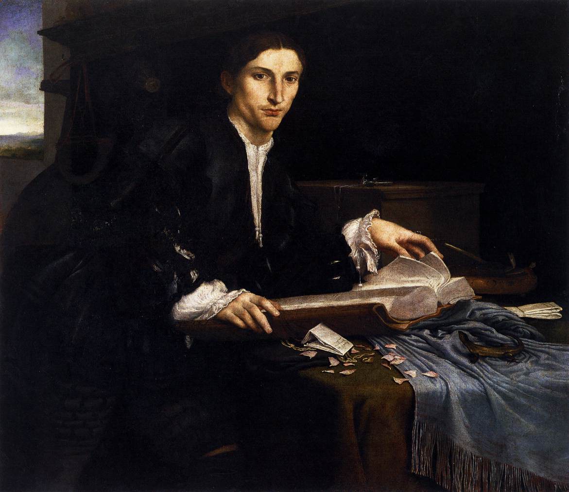 Portrait of a Gentleman in his Study by