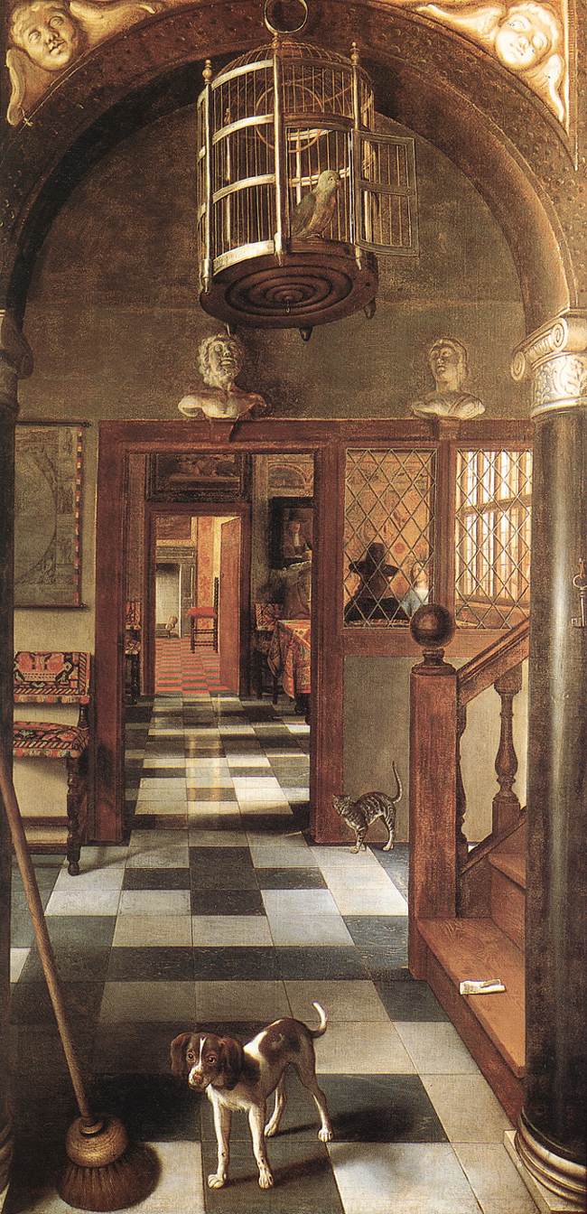 View of a Corridor by HOOGSTRATEN, Samuel van