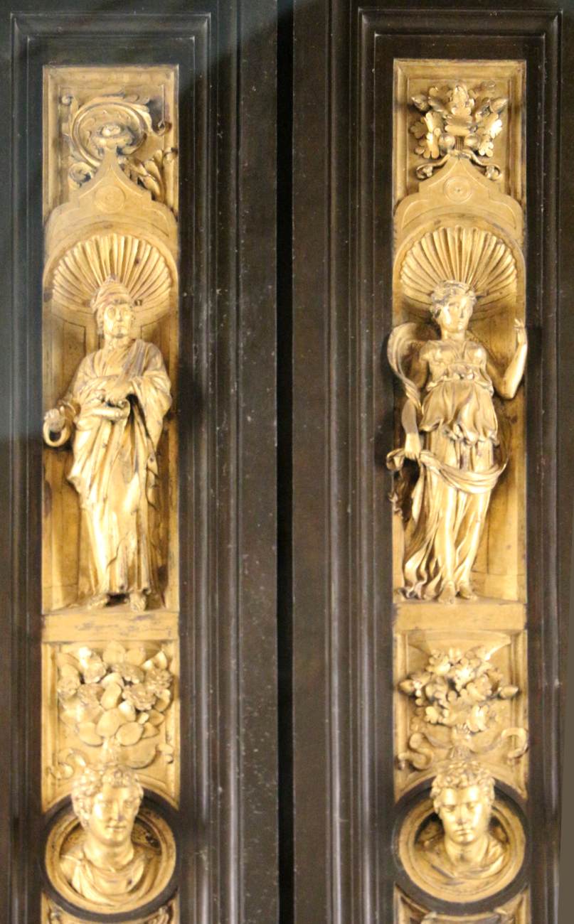 Porta del Paradiso: detail of the borders by GHIBERTI, Lorenzo