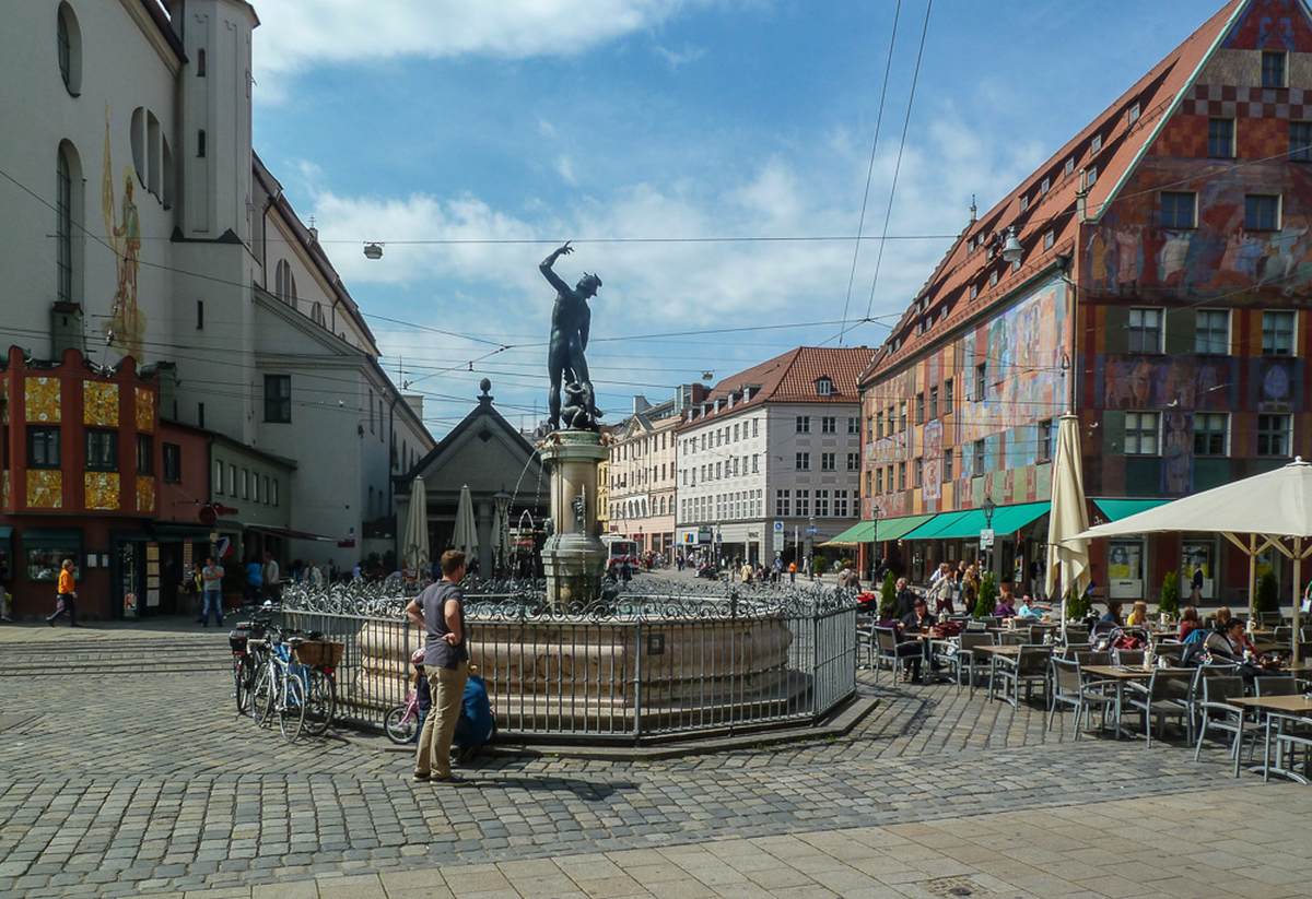 Mercury Fountain by VRIES, Adriaen de