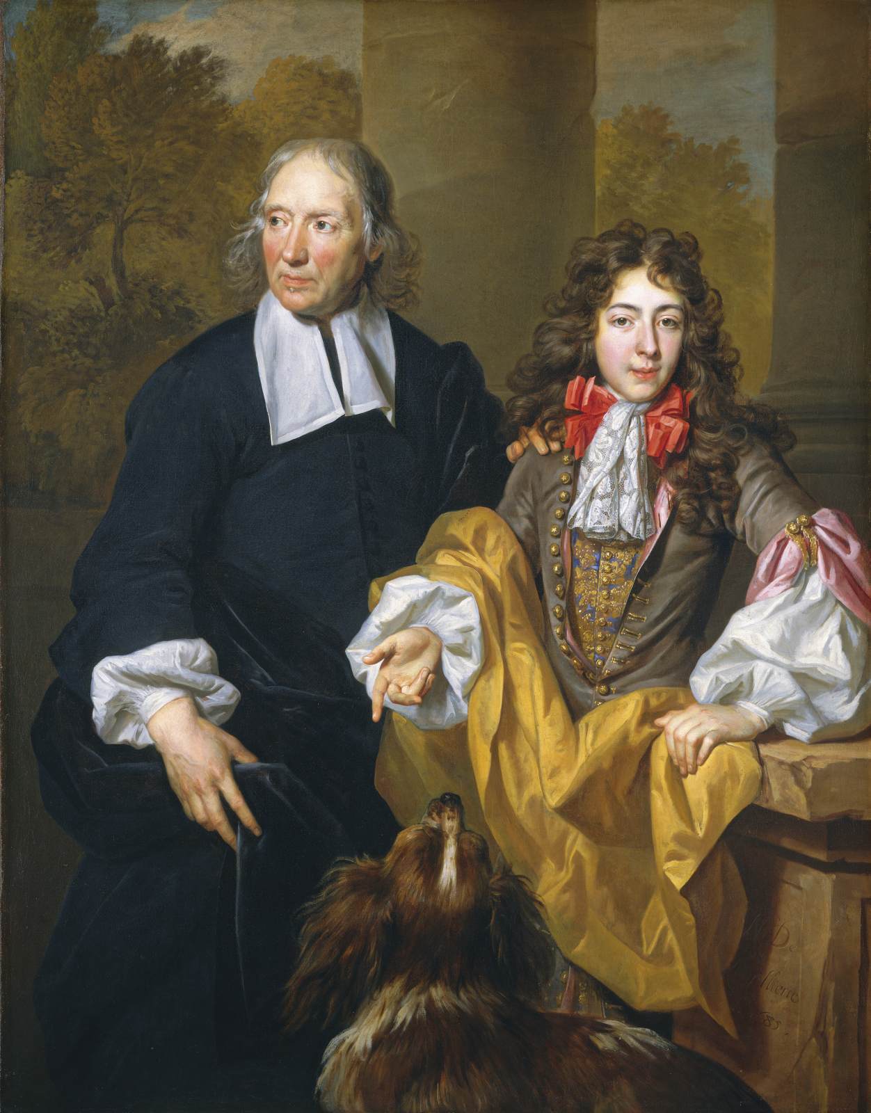 Tutor and Pupil by LARGILLIÈRE, Nicolas de