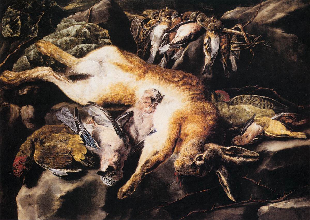 Still-Life with Hare and Game-Birds by