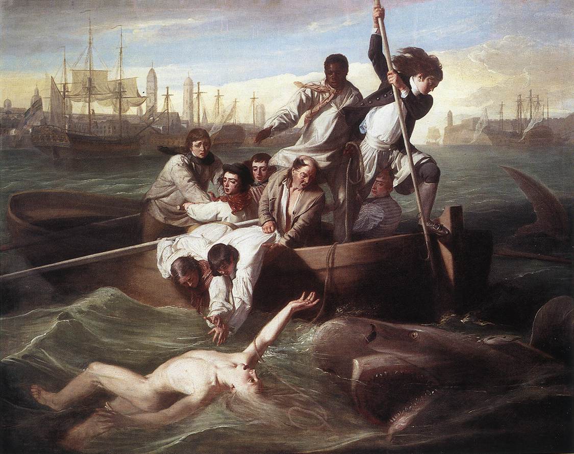 Brook Watson and the Shark by COPLEY, John Singleton