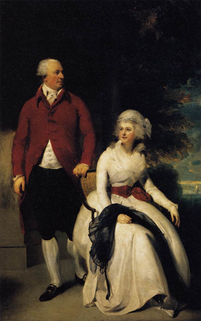 Mr and Mrs John Julius Angerstein by LAWRENCE, Sir Thomas