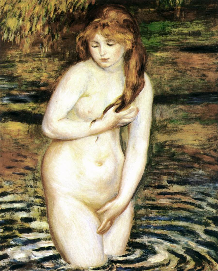 Bather by RENOIR, Pierre-Auguste