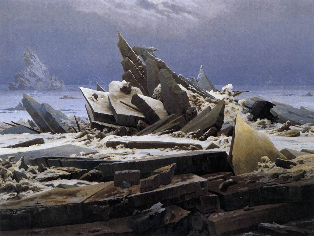 The Sea of Ice by FRIEDRICH, Caspar David