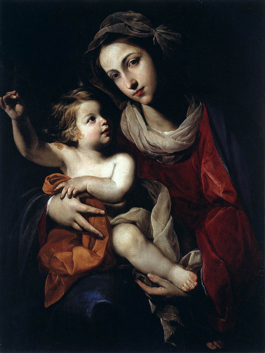 Virgin and Child by STANZIONE, Massimo