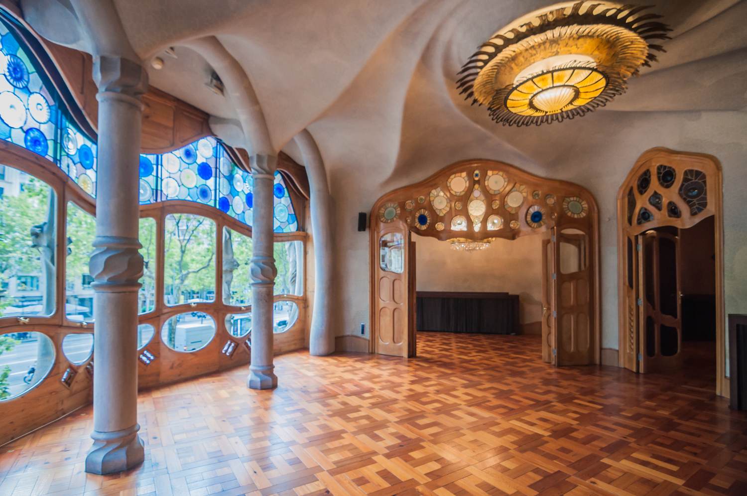 Casa Batlló: interior by