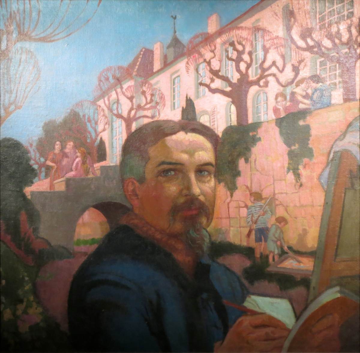 Self-Portrait before the Priory by DENIS, Maurice