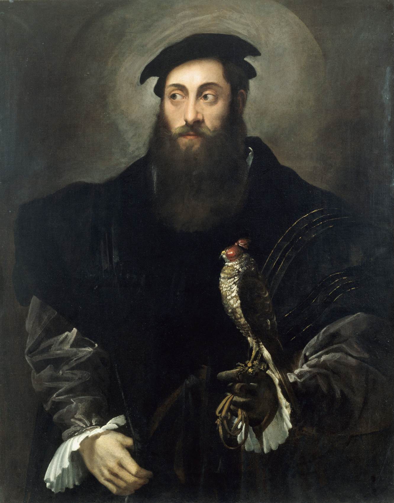 Portrait of a Gentleman with a Falcon by