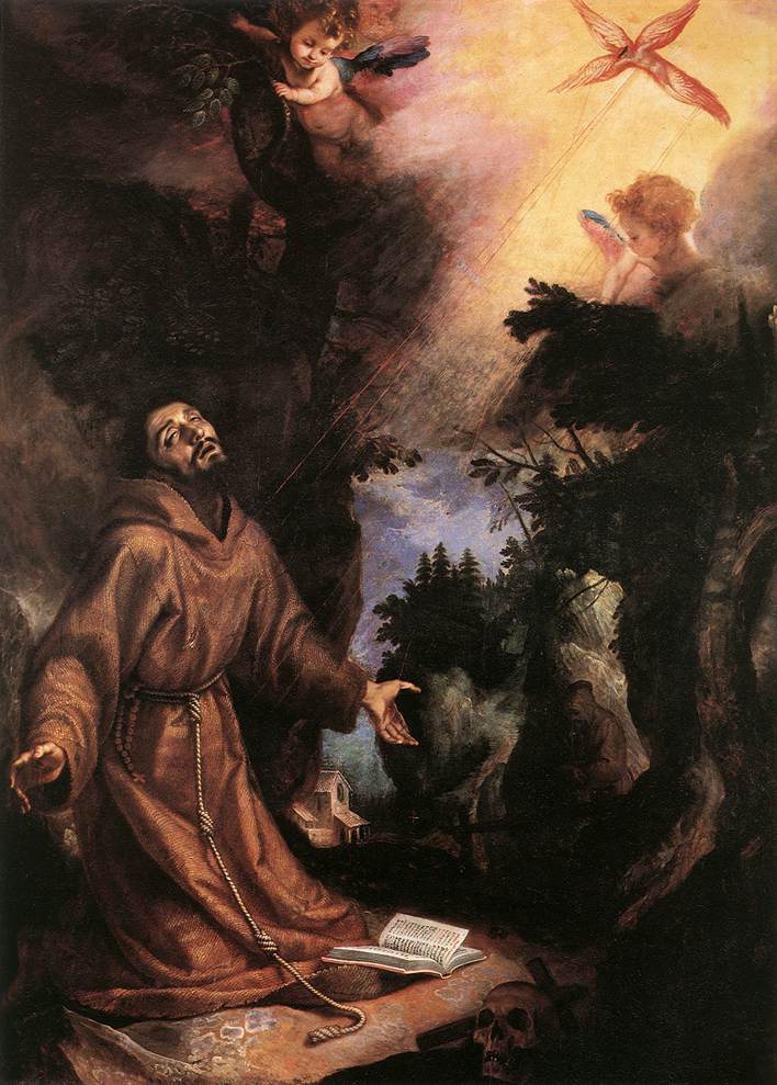 St Francis Receives the Stigmata by