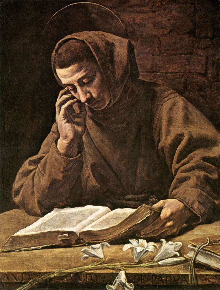 St Antony Reading by